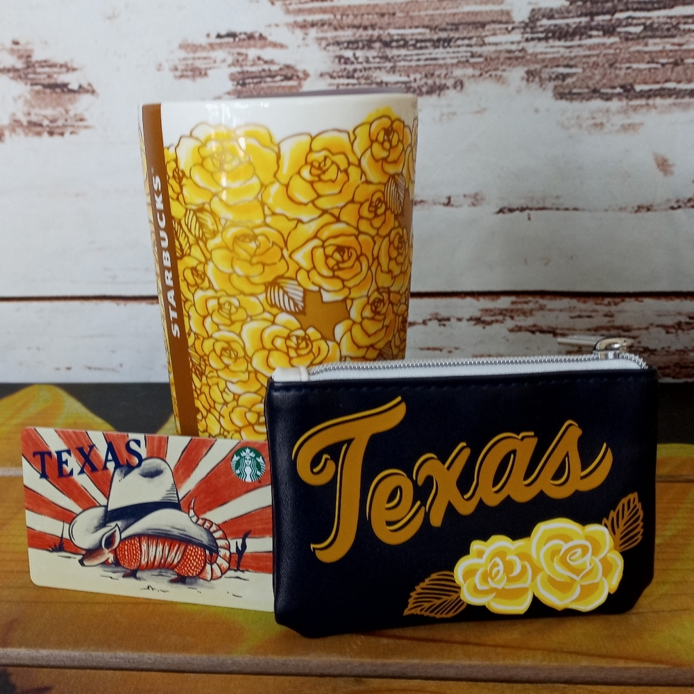 Starbucks Texas tumbler gift set